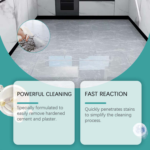 I Cement Cleaner, Potente Disolvente, Para Azulejos De Pared