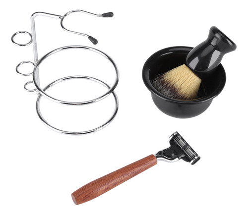 Conjunto De Pincéis De Barbear, Conjunto De Lâminas De Barbe