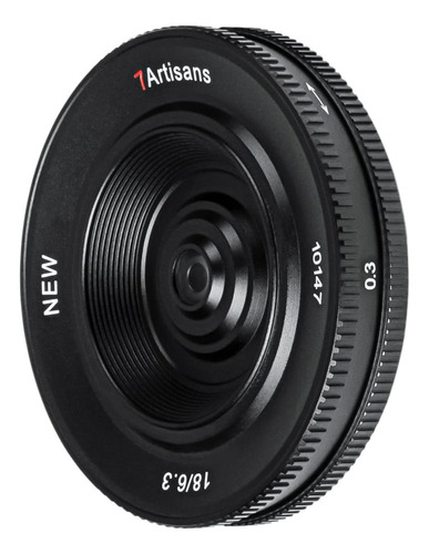 Lente Aps-c Prime Ultrafina De 18 Mm F6.3ii De 7artisans Color Negro Tipo De Montaje Sony E