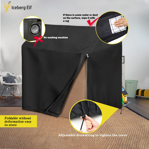 Funda Para Casa De Juego Iceberg Elf, Cubierta De Plástico