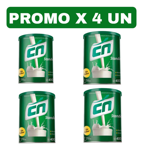 Complemento Nutricional Cn Standard 400 G Promoción X 4 Unds