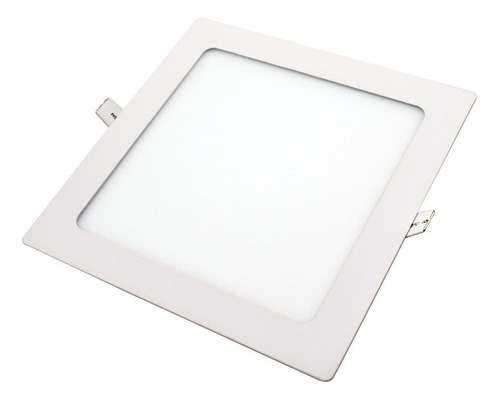 Artefacto Led 18w Cuadra Luz Calid Led Life Lh1751