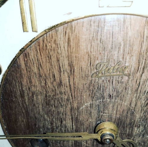 Reloj Antiguo Juba Alemán Péndulo Llave Carrillon Impecable (Usado)