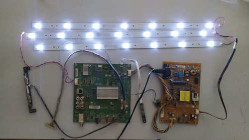 Tiras Led - Tv Philips 32phg5100-77 - Gj315d07-zc14c-05 (Usado)
