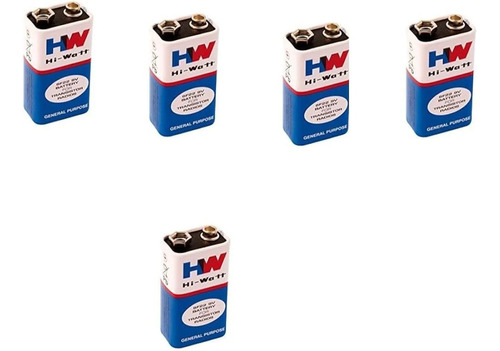 Pack X 10  Bateria 9v De Carbon 