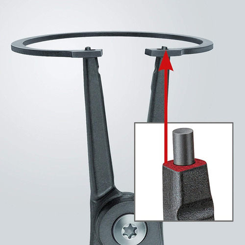 Knipex 4921a01 Externa En Ángulo De Precisión Alicates Anill