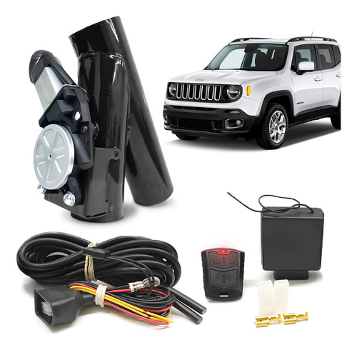 Difusor De Escapamento 2'' Jeep Renegade Controle Esportivo