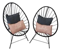Comprar Sillones Acapulco Yute + Mesita + Entrega Inmediata