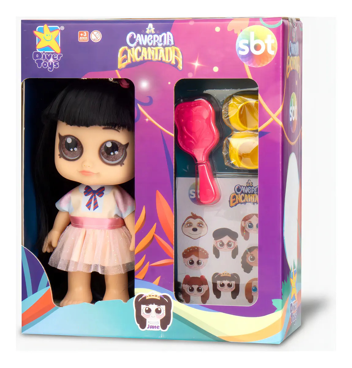 Boneca Jane A Caverna Encantada Sbt Divertoys