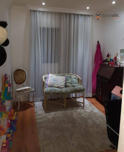 Apartamento Com 3 Dormitórios À Venda, 109 M² Por R$ 635.000 - Vila Gilda - Santo André/sp - Ap1059