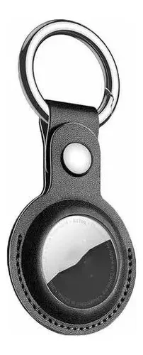 comprar Funda Llavero Para Airtag Cuero Pu + Lamina Protectora