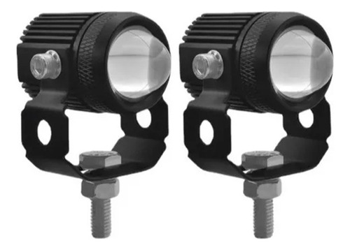 Par Faros De Lupa Doble Color Alta/baja Luz Con Balastro