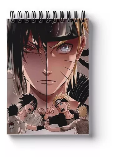 Sketchbook/caderno Para Desenhar Naruto Shippuden Animie