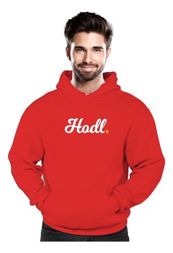 Polerón  Estampado Hodl  Cripto Lover Geek Trade  Bitcoin 