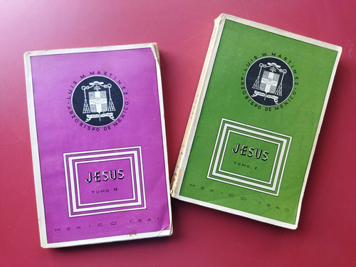 2 Libros Del Arzobispo Luism. Martínez Jesús Tomo 1 Y 2. (Usado)