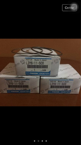 Juego De Anillos Std Para Ford Ranger 2.3 Mazda 3y6 2.0/2.3