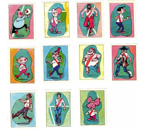 Figuritas Del Album Canchita River (titular Completo)