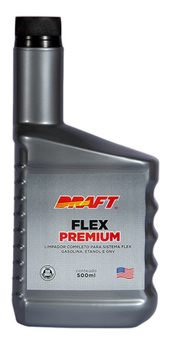 Imagem 5 de 6 de Aditivo Flex Premium Draft Dr5290 500ml Limpeza Completa