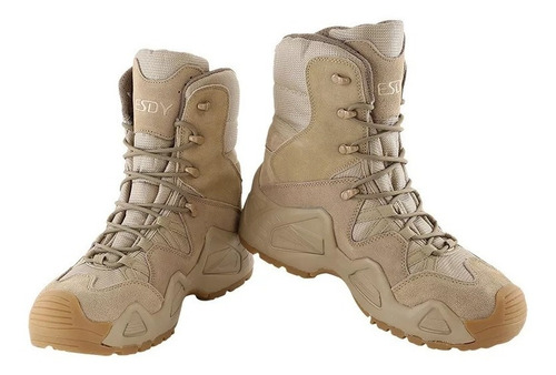 Bota Tactica Militar Outdoor  Esdy Alta Resistente Al Agua 