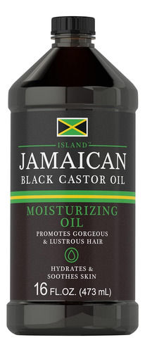 Aceite De Ricino Negro Jamaicano De 16 Onzas Nutre La Piel