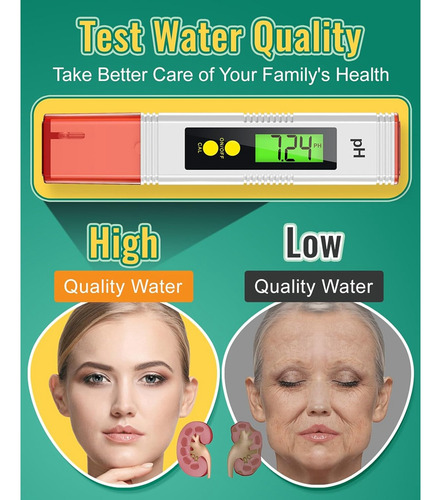 Medidor De Ph Para Agua, Medidor De Ph 0.01 De Alta Precisió
