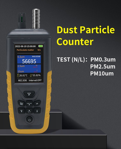 Tc-8100 Alta Sensibilidad Pm2.5 Detector Partículas