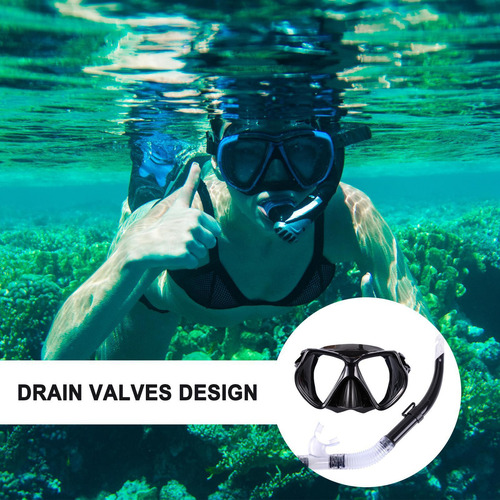 Masque Y Snorkel Adult Masque De Buceo De Buceo Snorkel Set