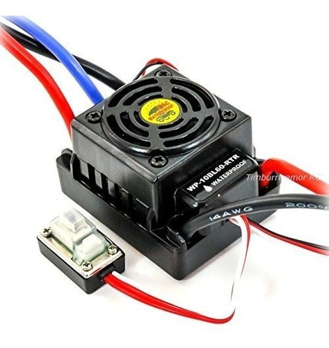 Imagen 1 de 4 de Variador Esc Speed Hobbywing Ezrun Wp-60a Autos Rc 1/10