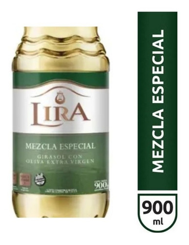 Aceite Lira Oliva Y Girasol X 900 Ml