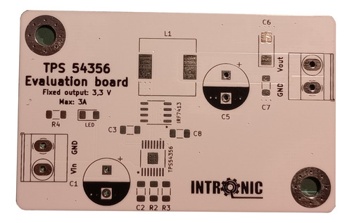 Fuente Dc-dc Step Down Reductora 3.3v 3a Tps 54356