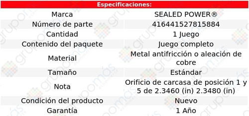 Set Bujes Árbol Levas Std Suburban 1500 03 A 07 Sealed Power