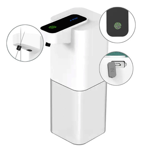 Dispensador Automatico Jabon Espuma Sensor Infrarojo