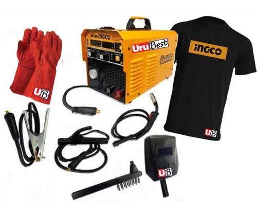 Soldadora Inverter Mig Mag Mma Tig 160a Ingco Mgt1601 *ub*