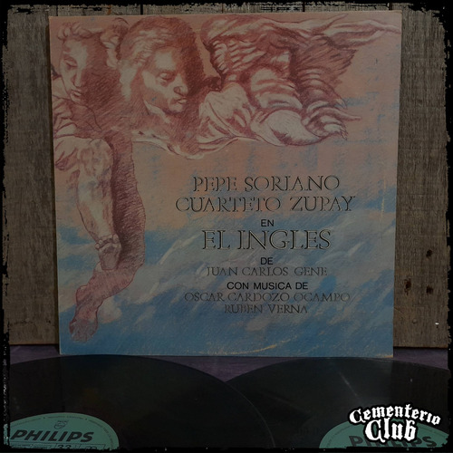 Pepe Soriano / Cuarteto Zupay El Ingles Arg 1983 Vinilo 2 Lp