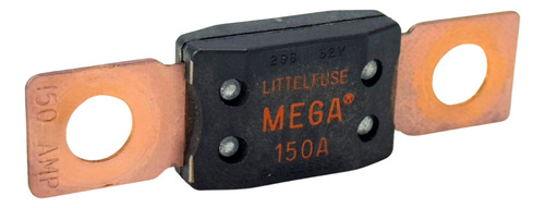 Fusível Mega 150a Littelfuse Com Porcas Inclusas Gama De Voltagem 32v