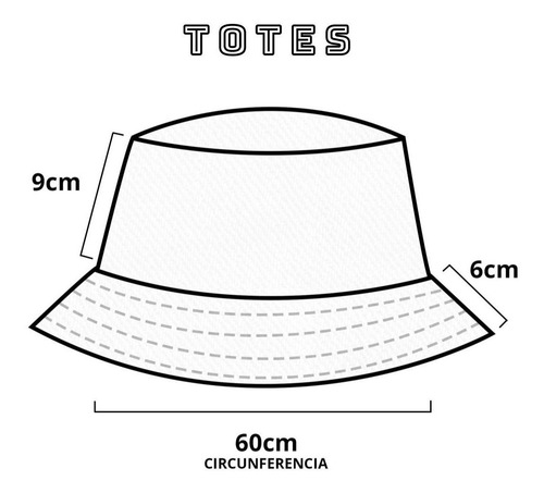 Imagen 3 de 3 de Bucket Hat Morado Rústico / Amarillo