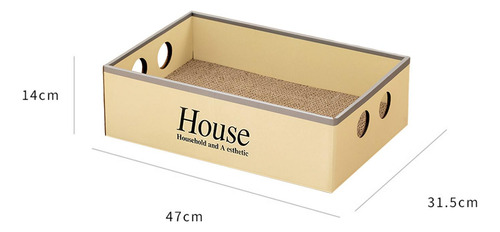 Caja Rascadora De Cartón Para Gatos, Salón Para Casa