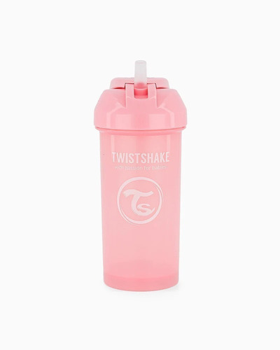 Imagen 2 de 2 de Vaso Twistshake Straw Cup 360ml - Rosa Pastel