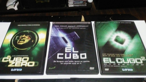 El Cubo Trilogia Dvd Original