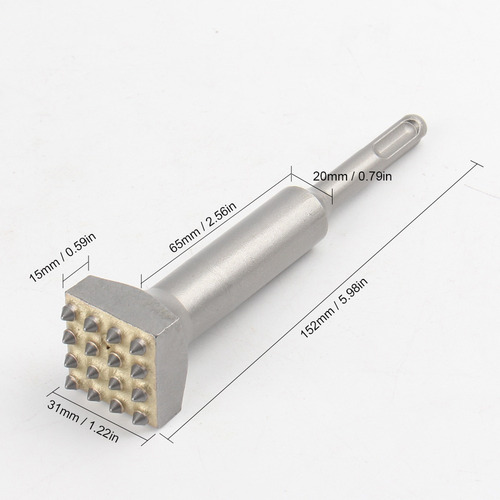 Broca De Cincel De Martillo Eléctrico Para Percusión De Rugo
