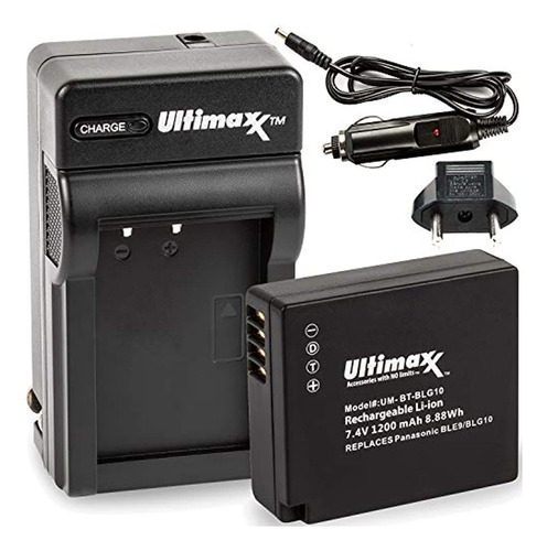 Cargador De Viaje Rápido Ultimaxx Con Batería Blg10  Dc-zs80