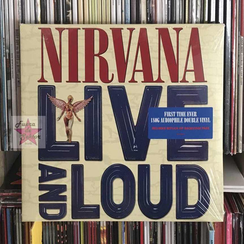 Vinilo Nirvana Live And Loud 2 Lps Eu Import.