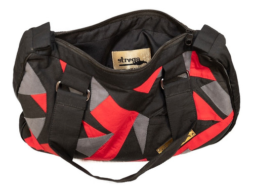 Imagen 5 de 10 de Bolso Rectangular De Mano De Retazos De Algodón Hecho A Mano