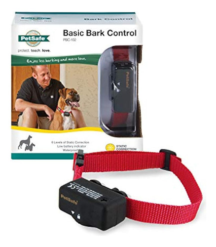 Collar De Control De Corteza Básica Para Perros De 8 Libras 