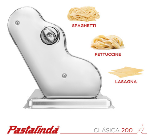 Imagen 2 de 9 de Pastalinda Máquina Clásica 200 Cromada