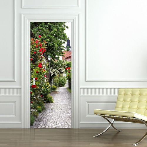 3d Pegatina Etiqueta Engomada De Puerta Pared Autoadhesiva 3d Pegatina Etiqueta Engomada De Puerta Pared Autoadhesiva