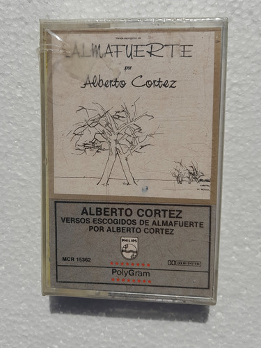 Alberto Cortez.  Versos Escogidos De Almafuente. Casete 