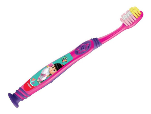 Imagem 4 de 5 de Escova Dental Colgate Smiles Agnes E Fluffy +6 Anos 2 Unid