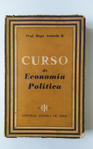 Imagen 1 de 3 de Libro/ Curso De Economía Política/ Hugo Araneda Door