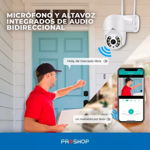 Habubu motivo compañero Kit 2 Camaras Seguridad Inalambrica Ip Wifi Hd Motorizadas